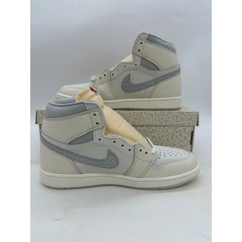 Air Jordan 1 High Retro OG Men's Size 10 Ivory White Athletic Shoes IH4363 100